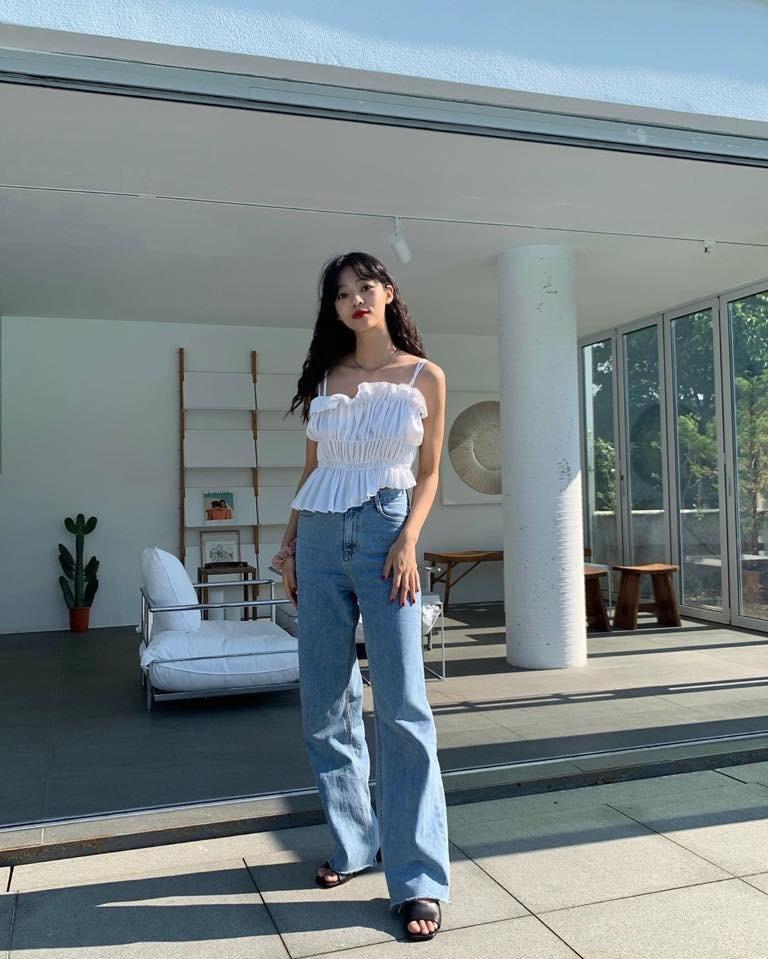 예쁜 민소매탑 필요한 날씨🐳 이미지