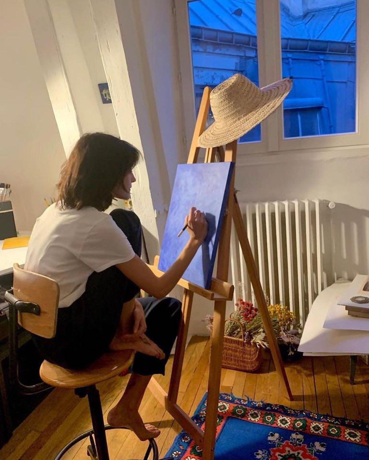 요즘 집콕 취미💛그림그리기🎨 이미지