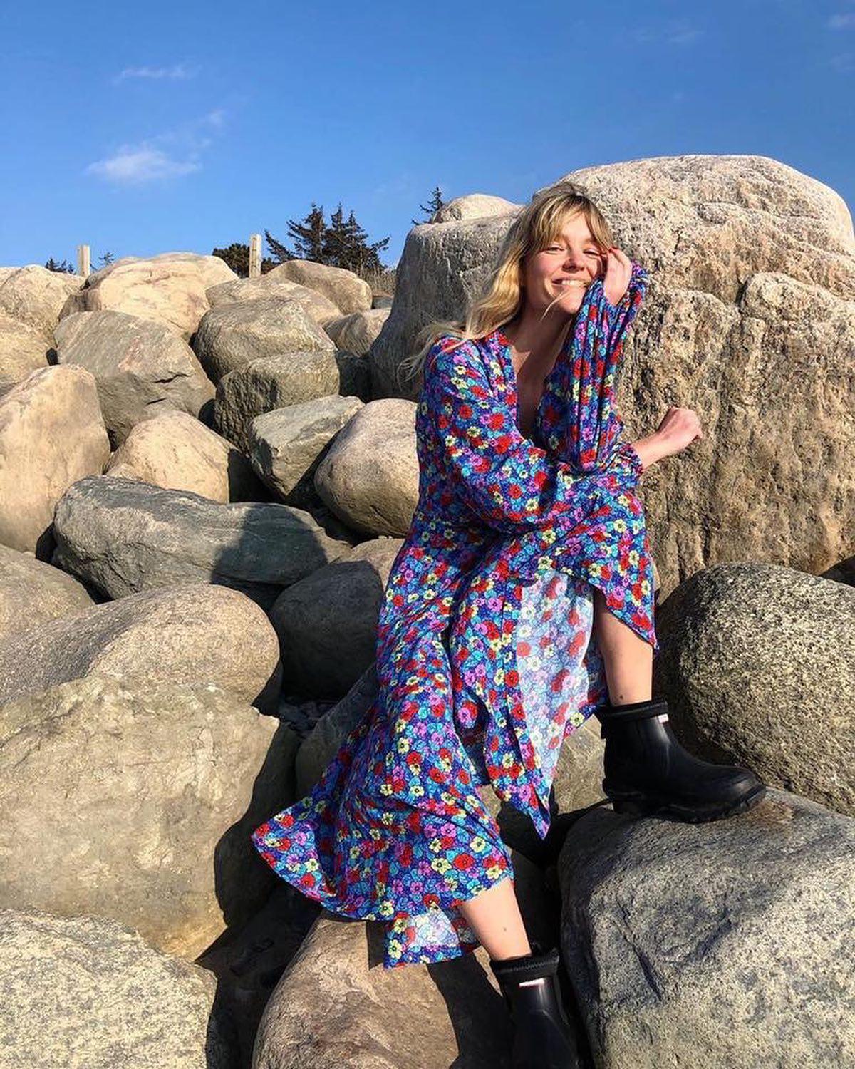 요즘 대세는 롱원피스👗💜 이미지