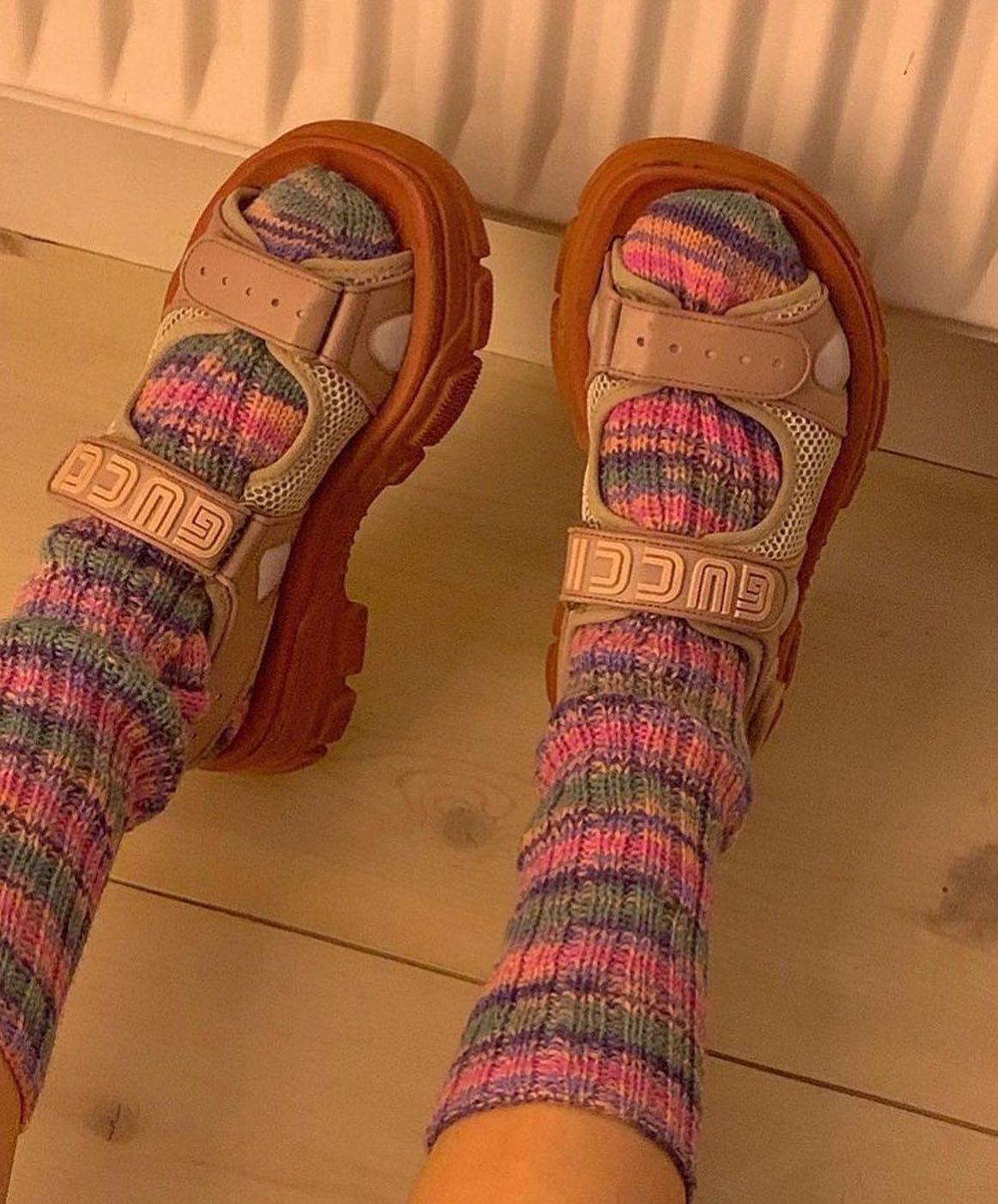 알록달록이 구찌 샌들💝👡 이미지