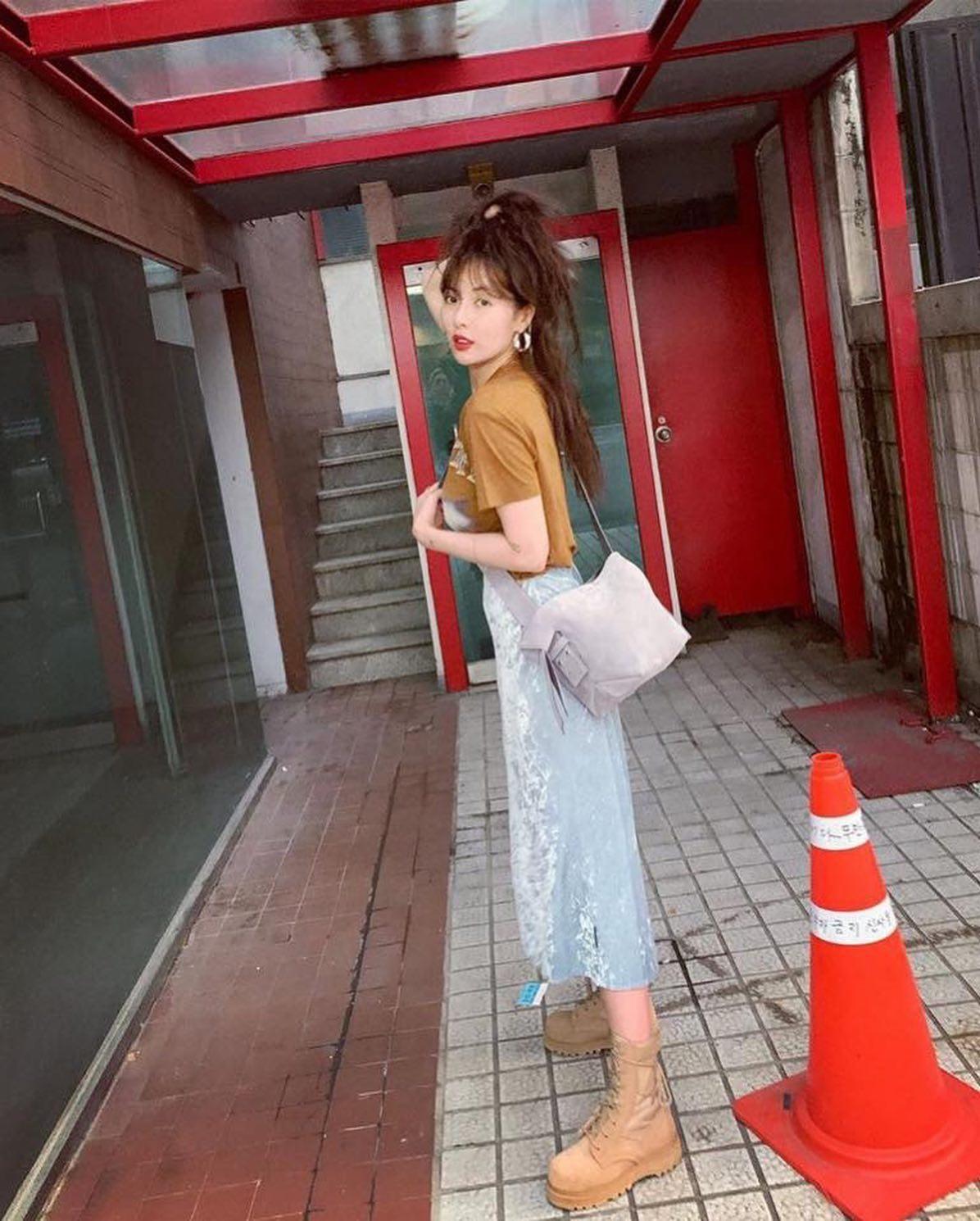 분위기 있게 @롱스커트💝 이미지