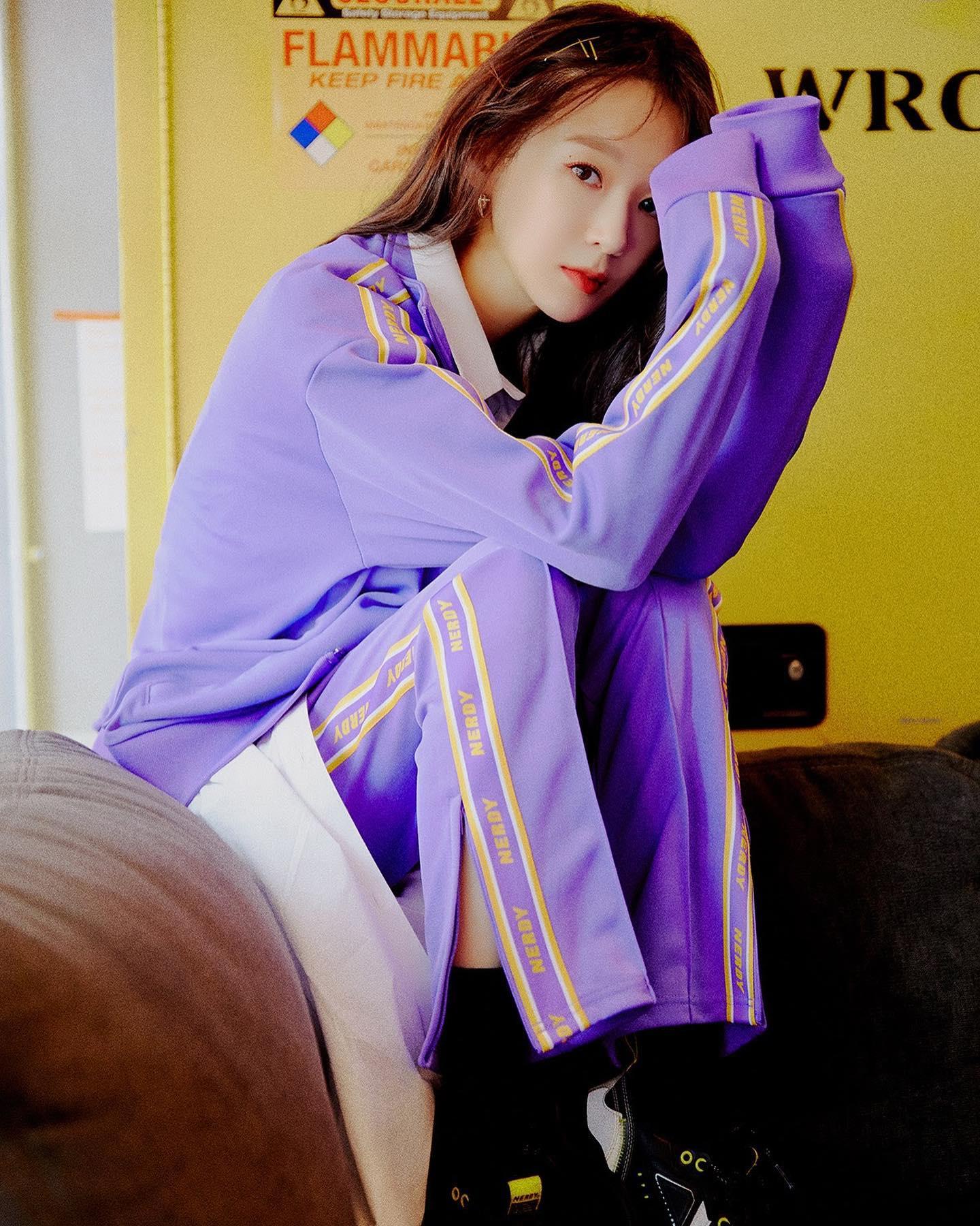 강민경처럼 꾸안꾸💜💛@참고 이미지