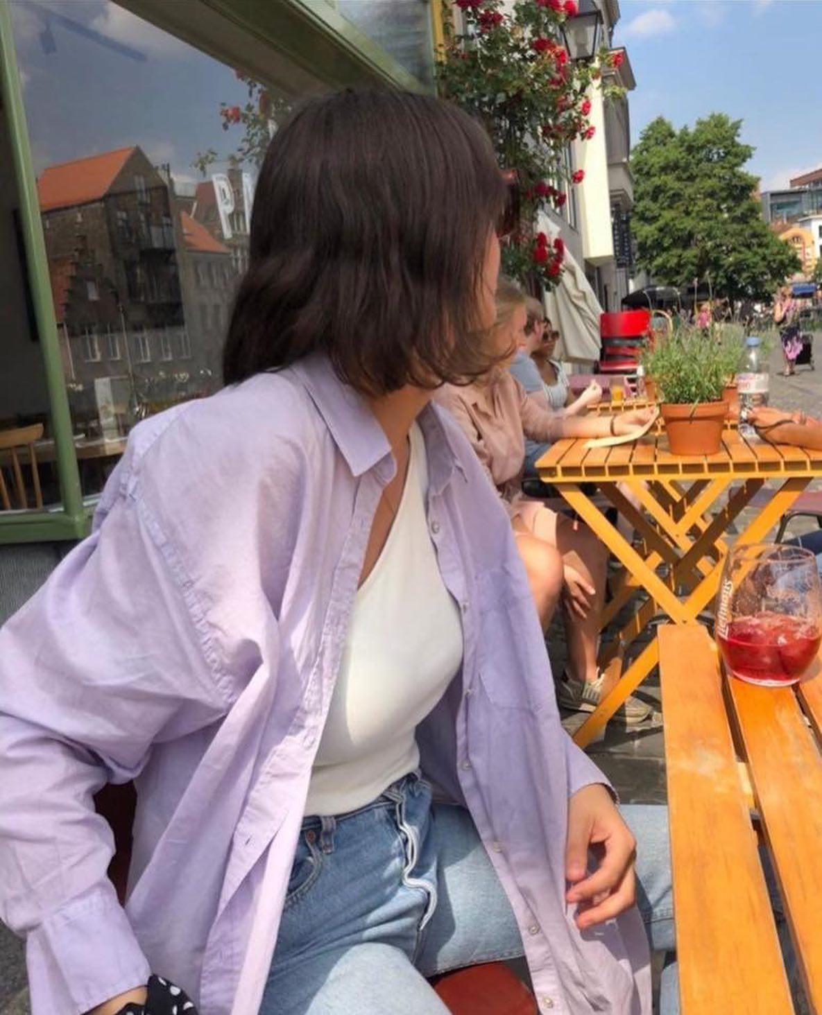 봄느낌 물씬 셔츠 코디🌸🌼 이미지