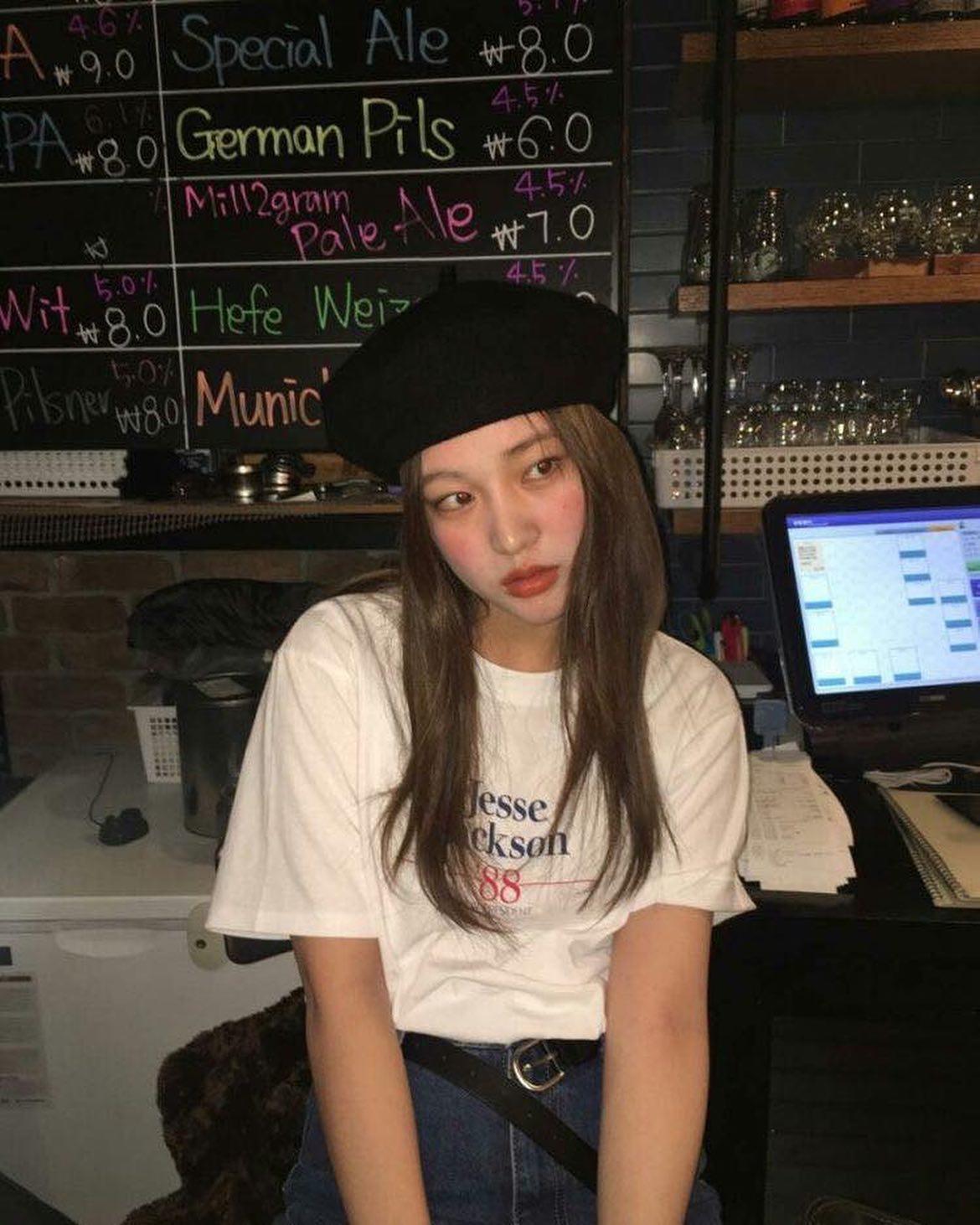 베레모로 꾸민듯 안꾸민듯✨ 이미지