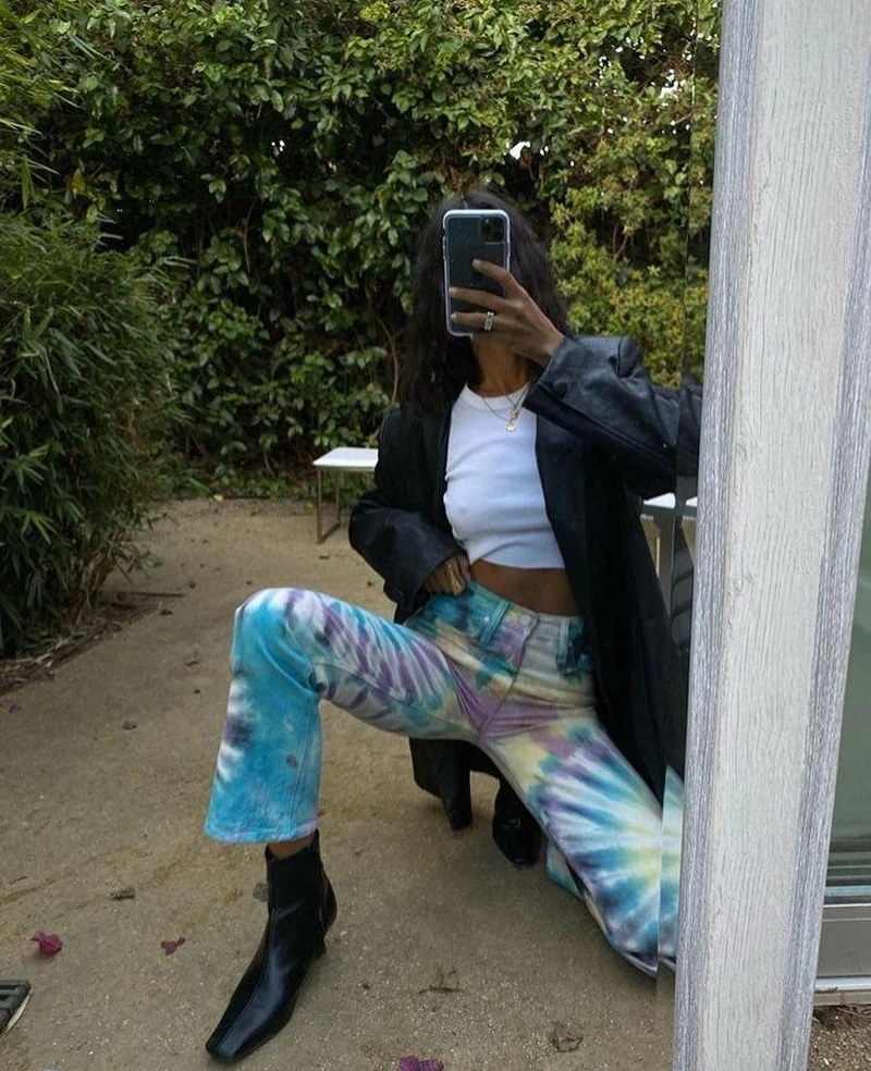 타이다이 쉽게 걸치는 법🌈🥴 이미지3