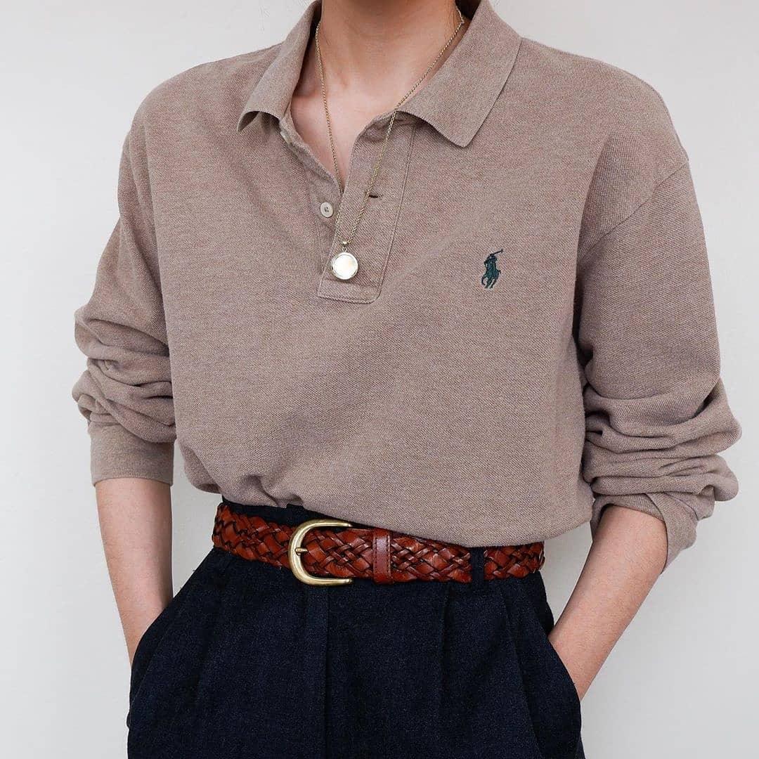 봄에 더 빛나는 🐎 폴로 니트 이미지
