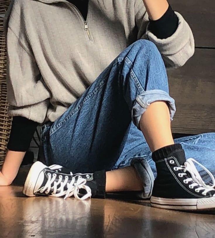 신발 고민 끝 ✔️ 컨버스 하이😉 이미지7