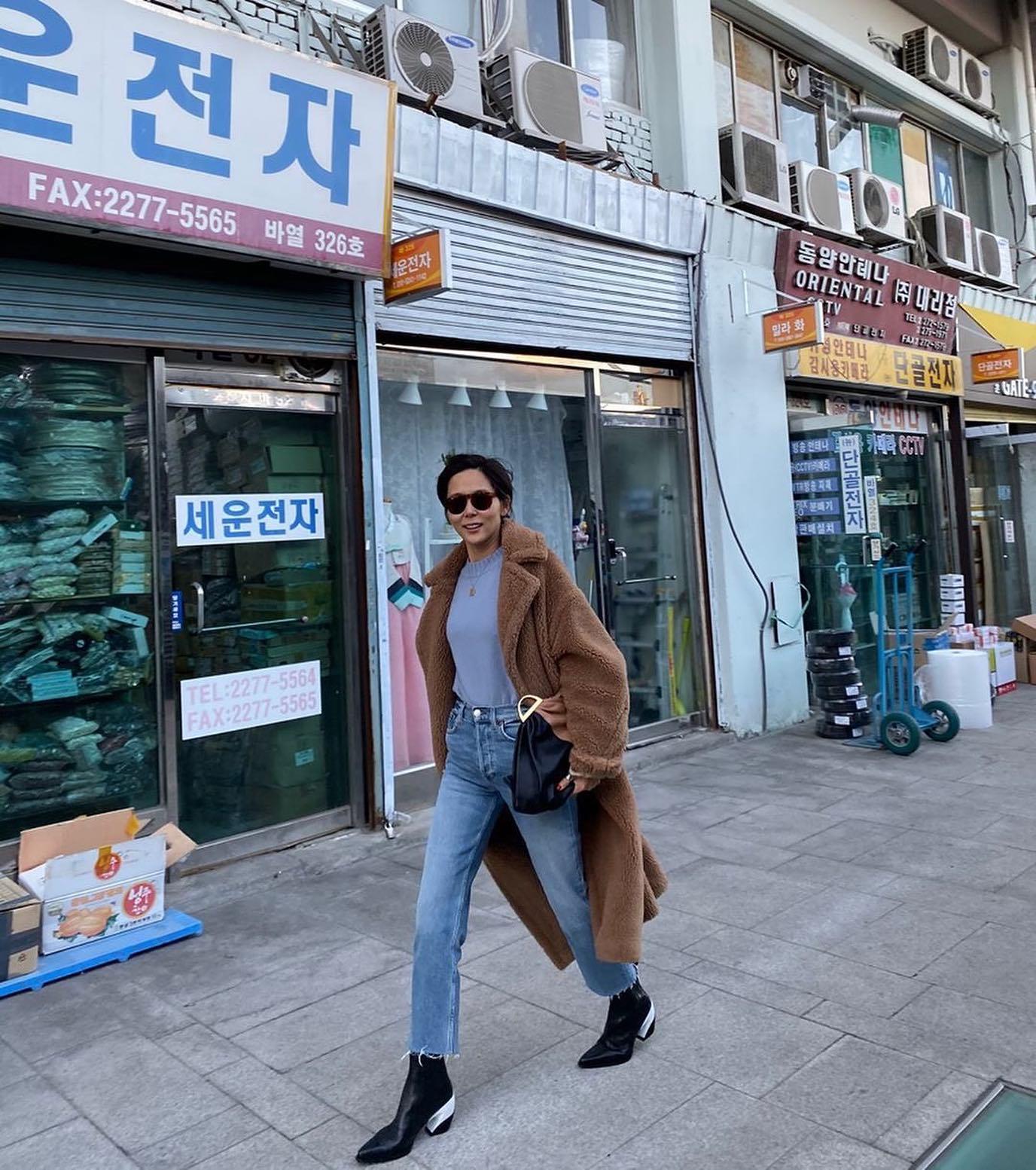 양털 장인🐑💛김나영 일상룩 이미지