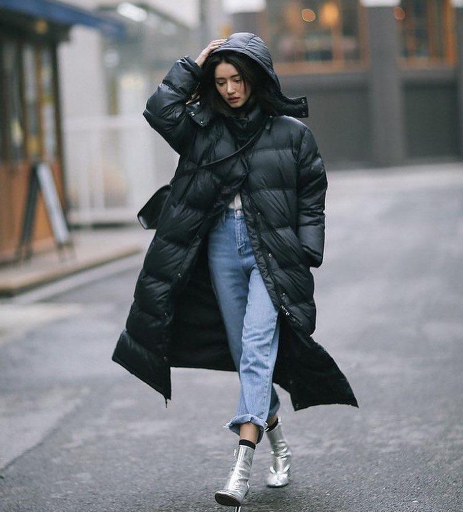 숏패딩에 속지말고, 롱패딩 🐍 이미지