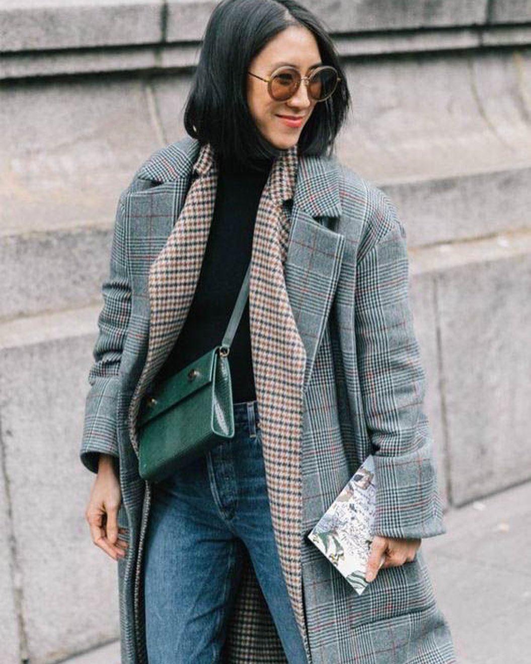 무심한듯 시크한 체크 데일리🏁 이미지