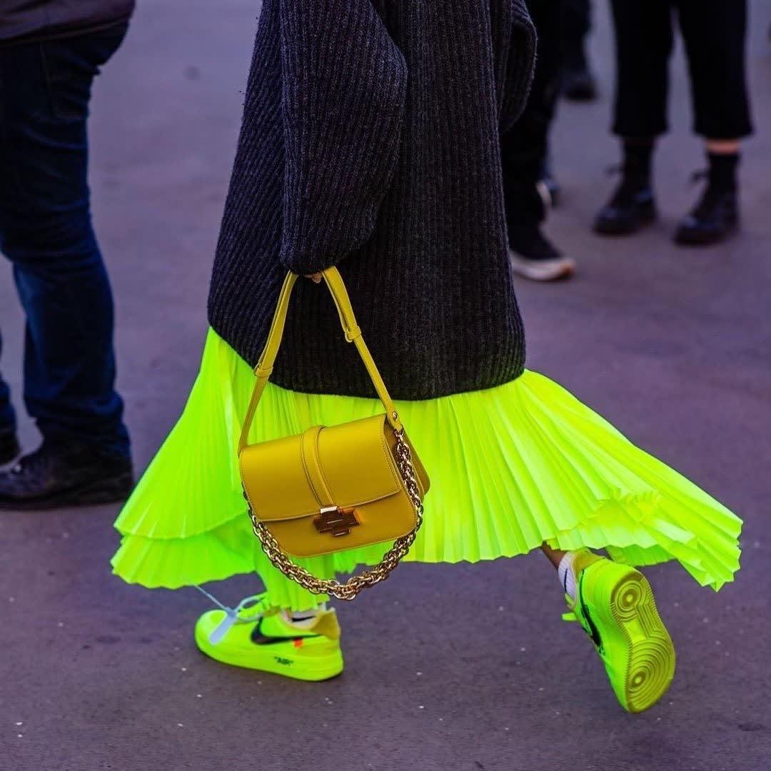 형광으로 포인트! 💚 이미지