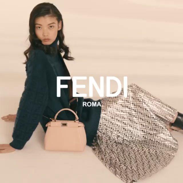 펜디 그래픽 스트랩🧡피카부 백 이미지