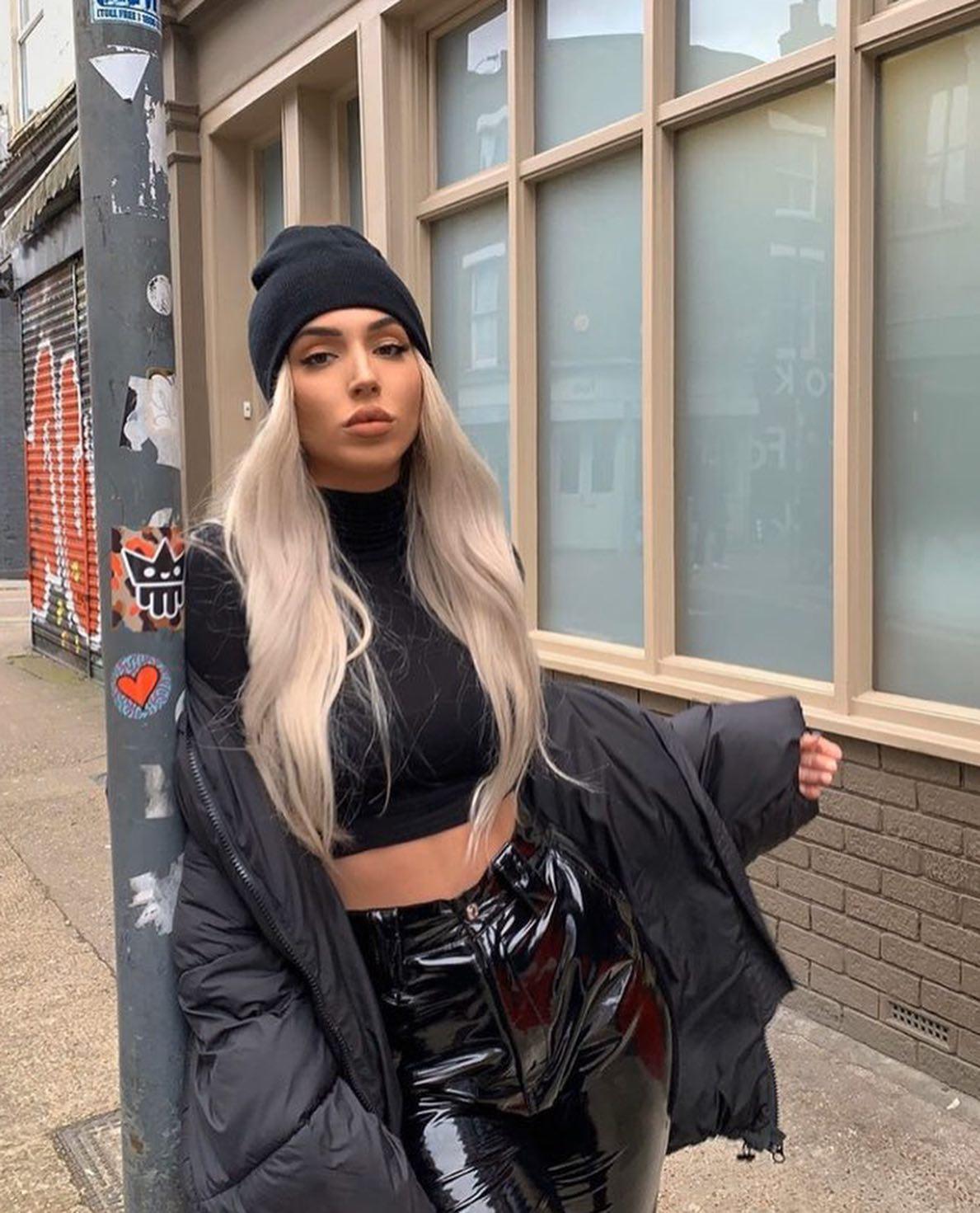 겨울 가죽바지 스타일링😎 이미지8