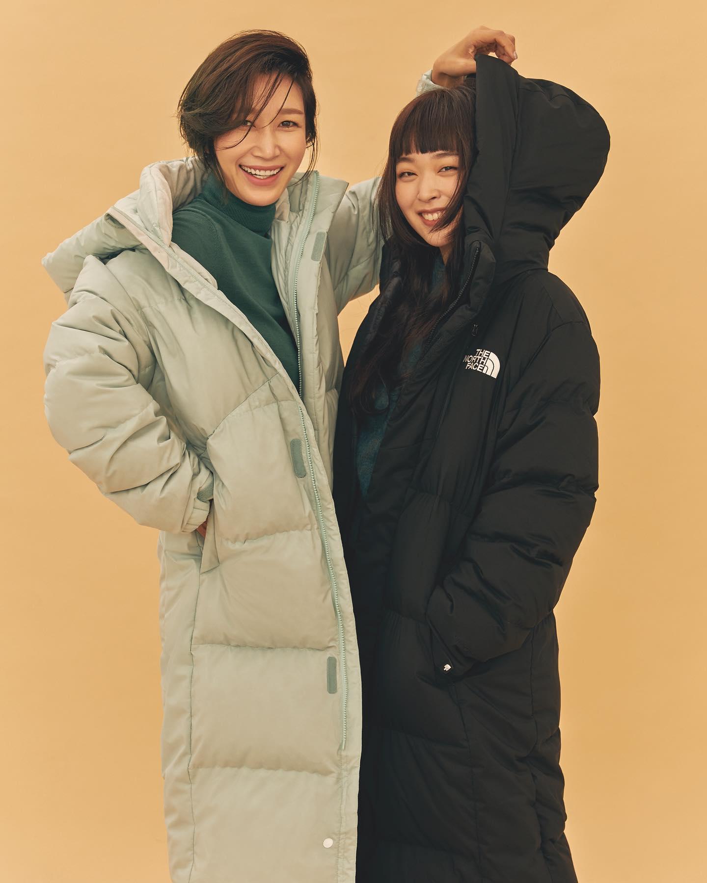 엄마도 함께 @트윈룩👭
우아한모녀 변정수, 유채원의 노스페이스 롱패딩 화보
누구보다 가볍고 따뜻하게 ❤️ 이미지