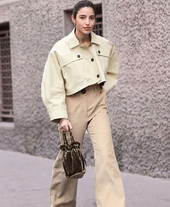 숏자켓 스타일링👌🏼 이미지