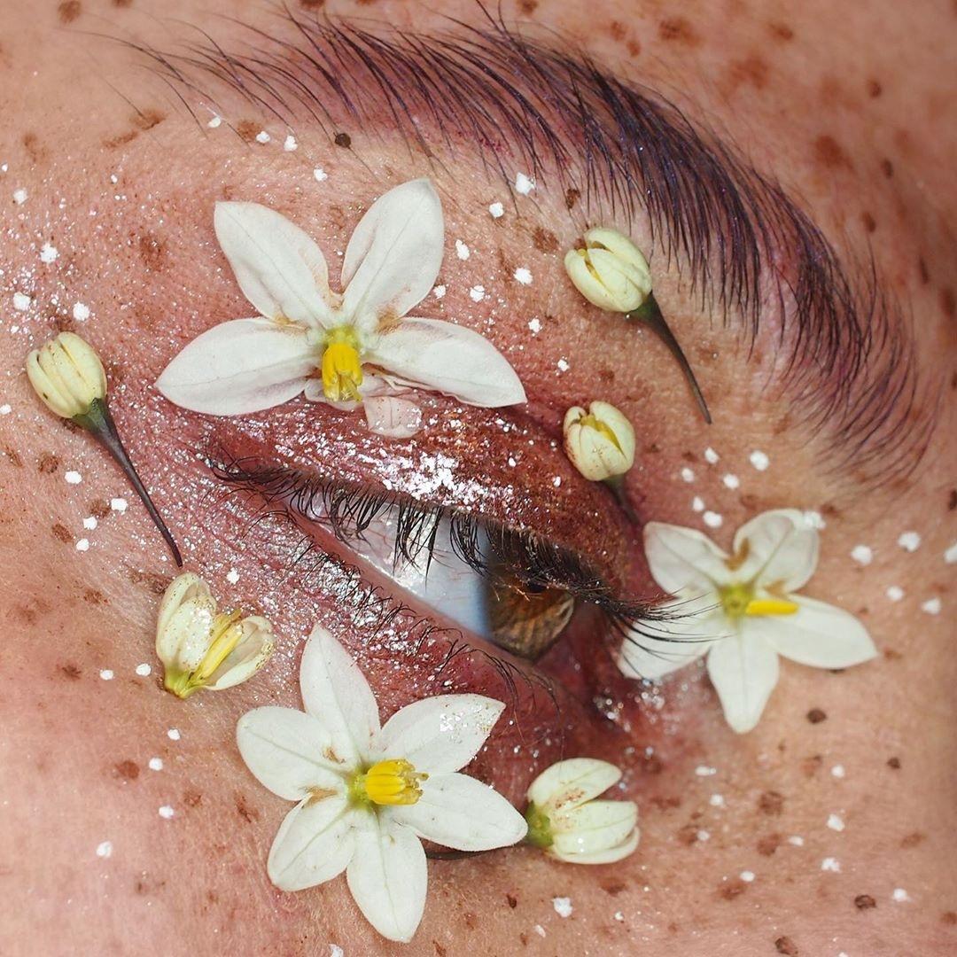 꽃 메이크업💐🌸🌼 이미지