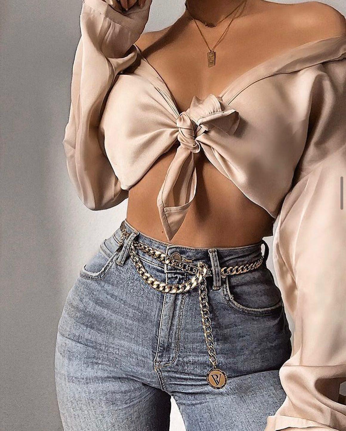 허리띠 대신 체인으로 포인트⛓ 이미지