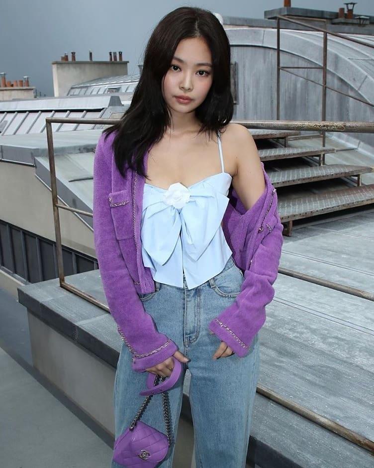 샤넬쇼 초청💜인간샤넬 제니 이미지