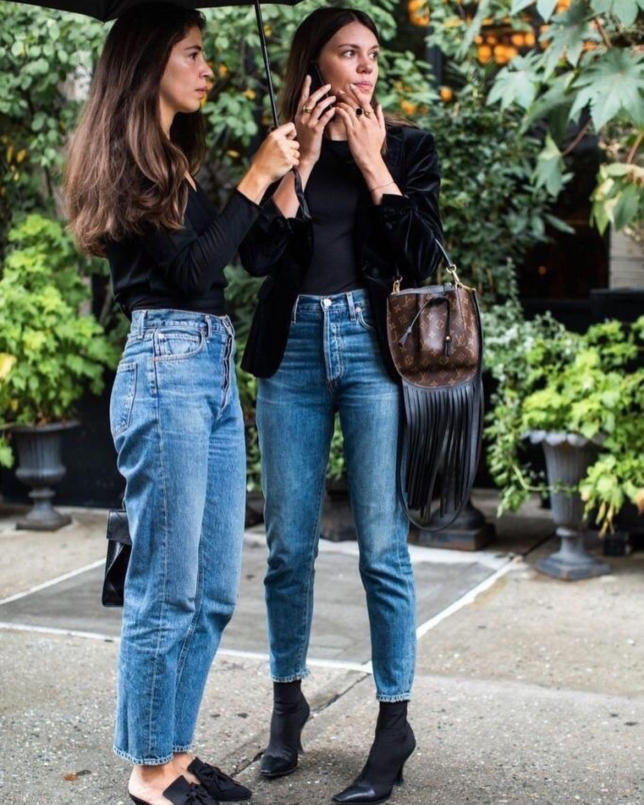 깔끔한 청바지 코디👖 이미지