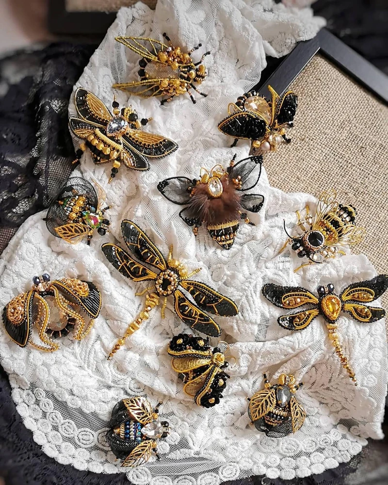 황금 벌레 브로치🐝 이미지1