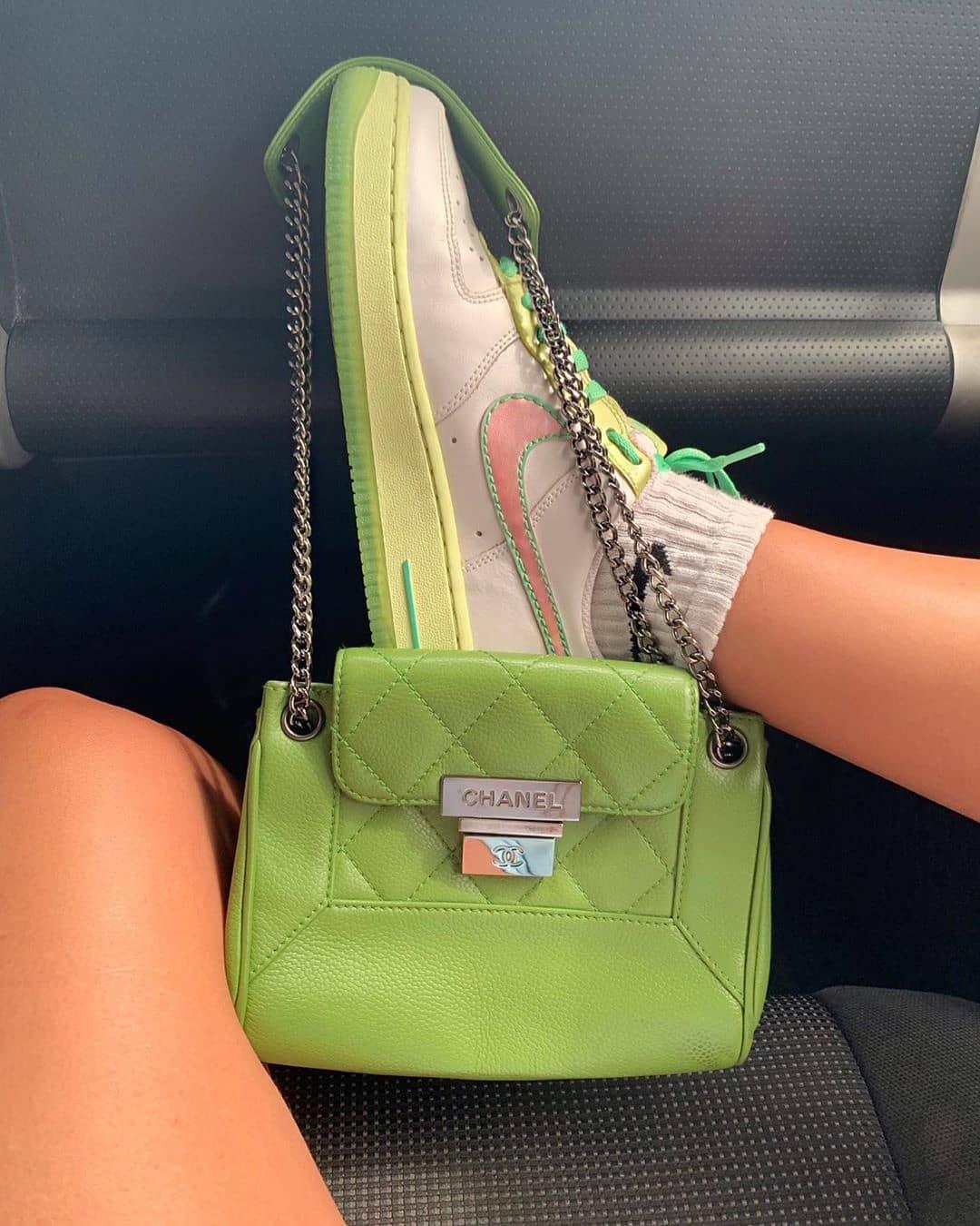 샤넬 스웩 💚🖤 이미지