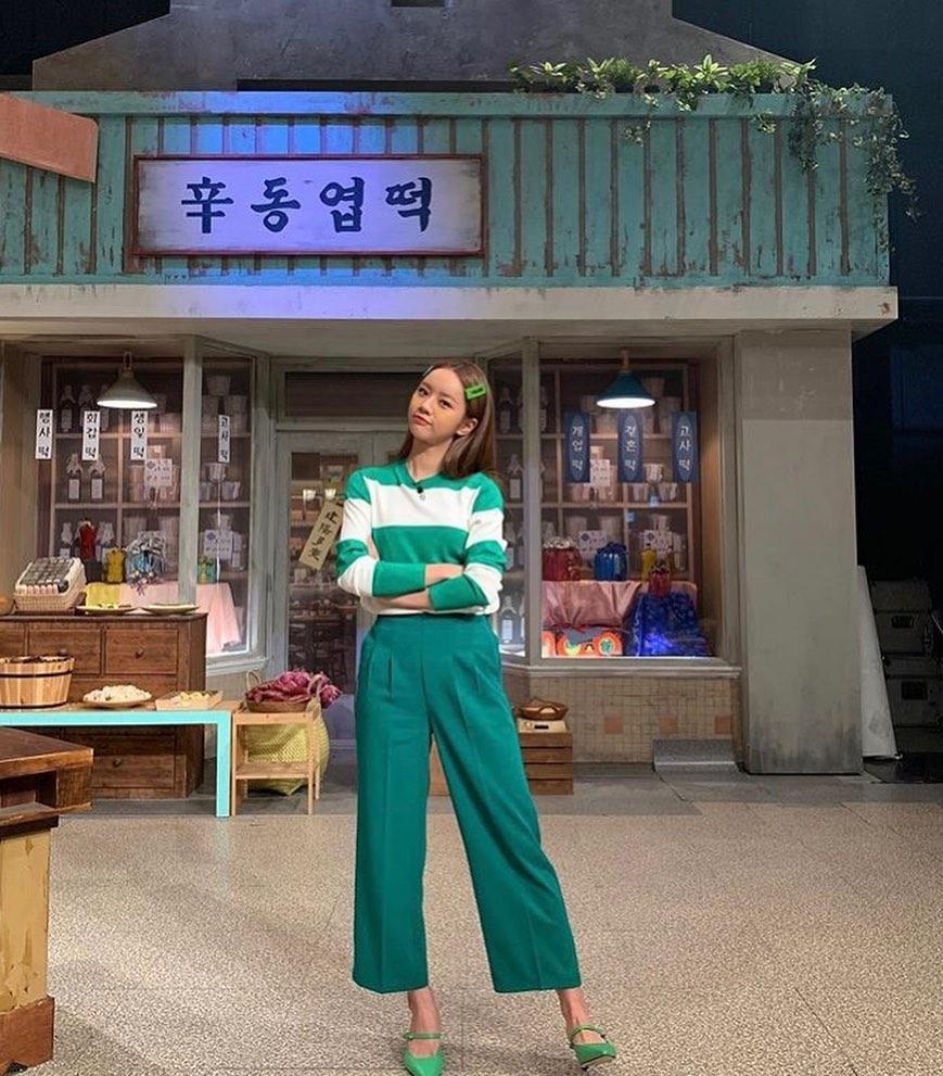 연예인들🌳🧚🏻‍♂️그린 코디법 이미지