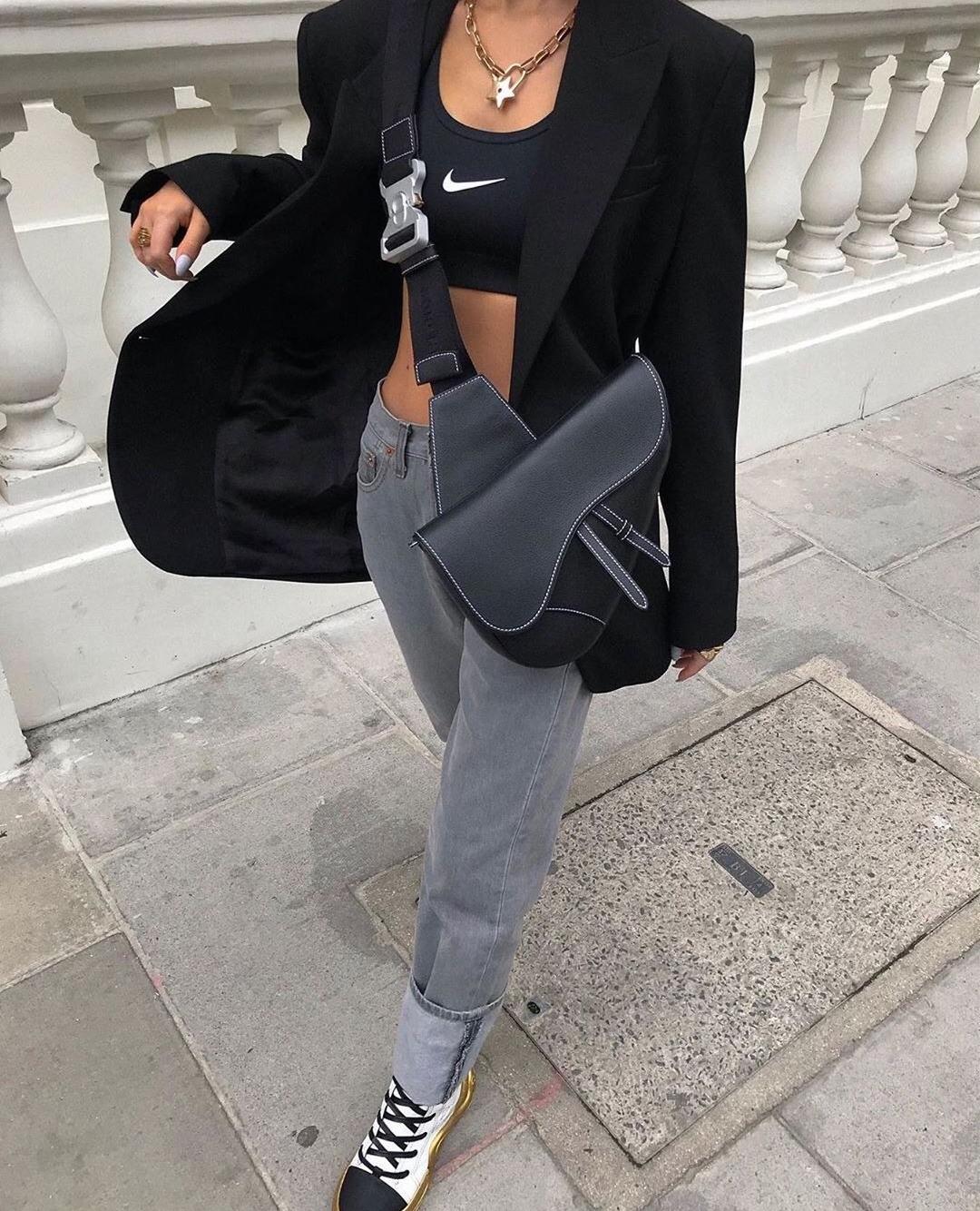 스포티한 캐주얼 룩🏋️‍♀️🔥 이미지