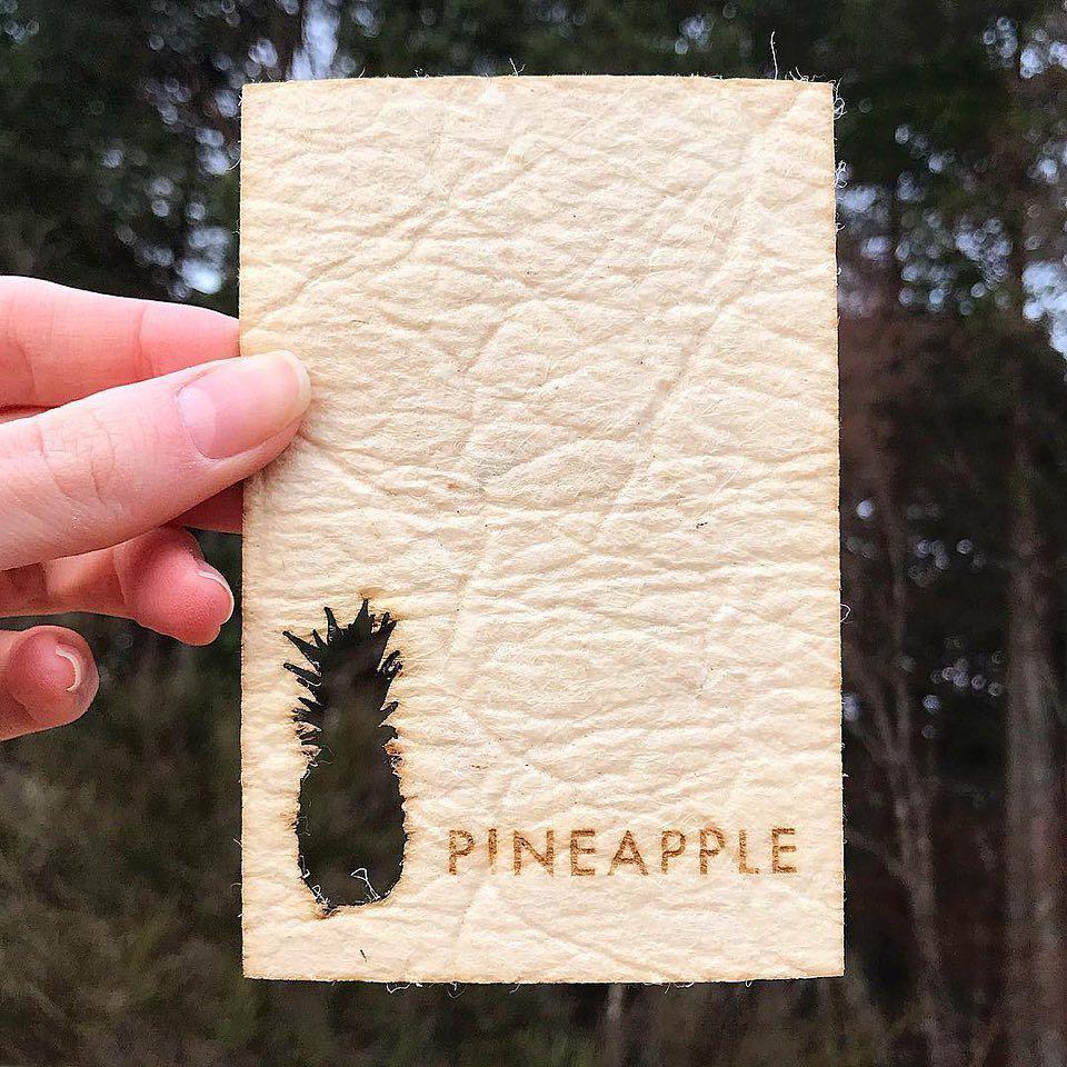 파인애플 가죽🍍비건패션❣️ 이미지"