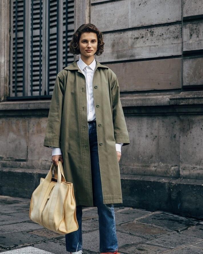 유행 안타는 컬러👻 카키🙌🏻 이미지