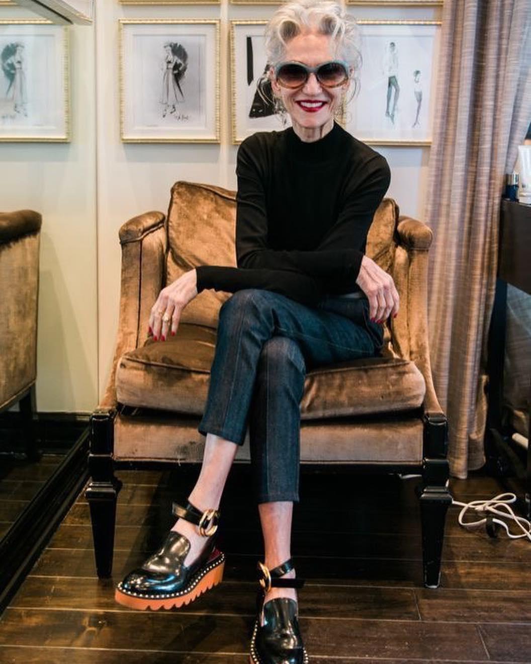옷 잘입는 할머니 👵🏻 멋짐👍🏻 이미지