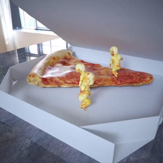 점심 피자 시켜줘 🍕 이미지