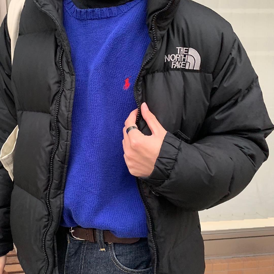 폴로 x 노스페이스 조합 💙🖤 이미지