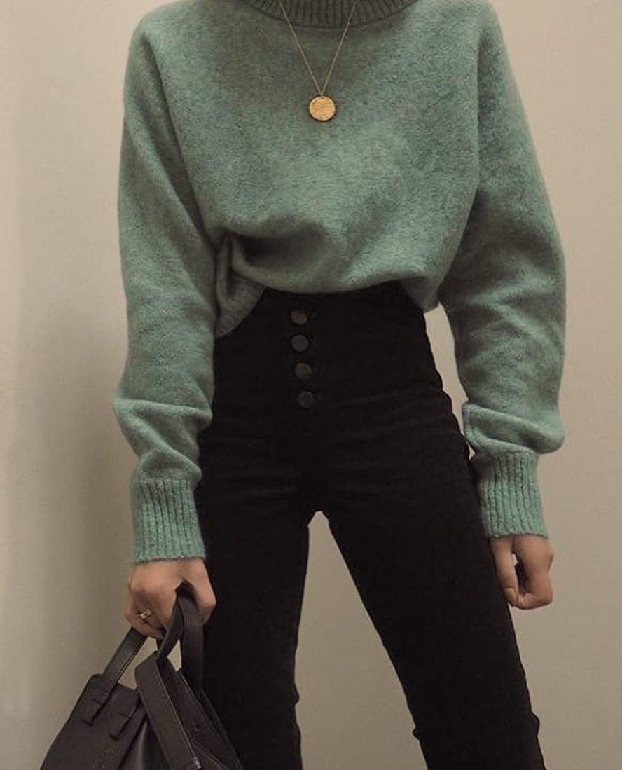 깔끄미 니트웨어룩🧣 이미지