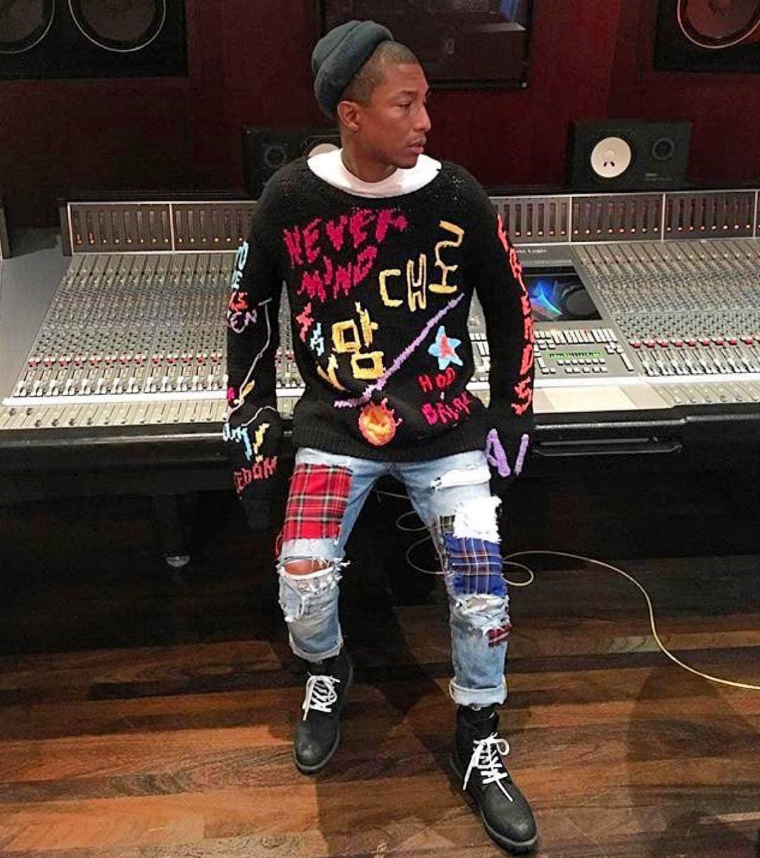 패럴 한글 니트 🇰🇷🖤 맘대로 이미지