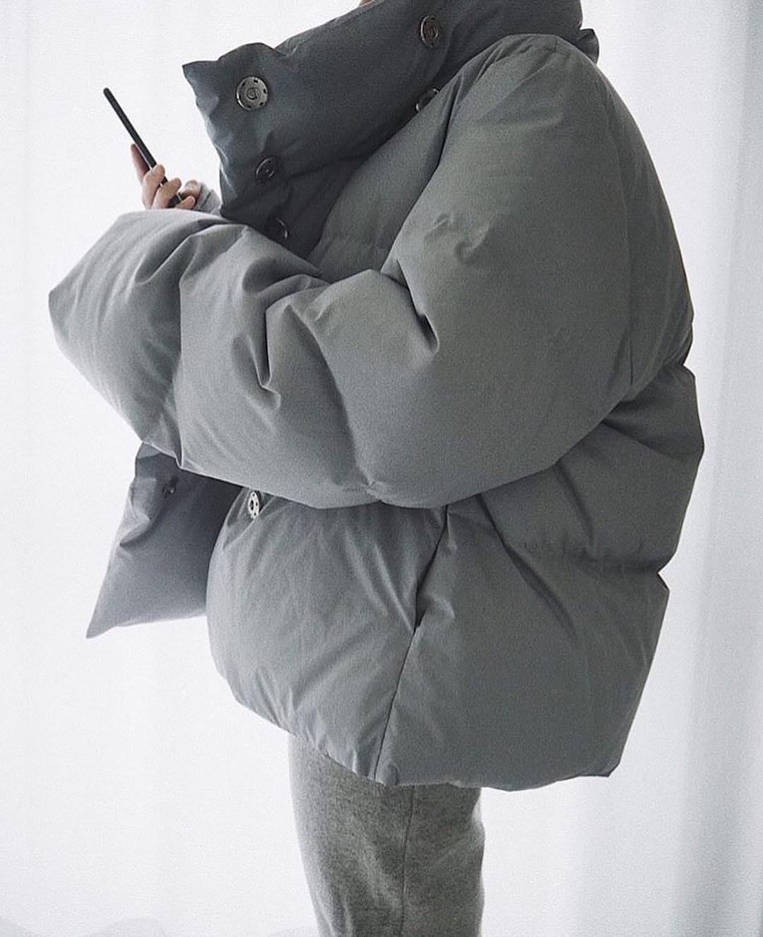 숏패딩