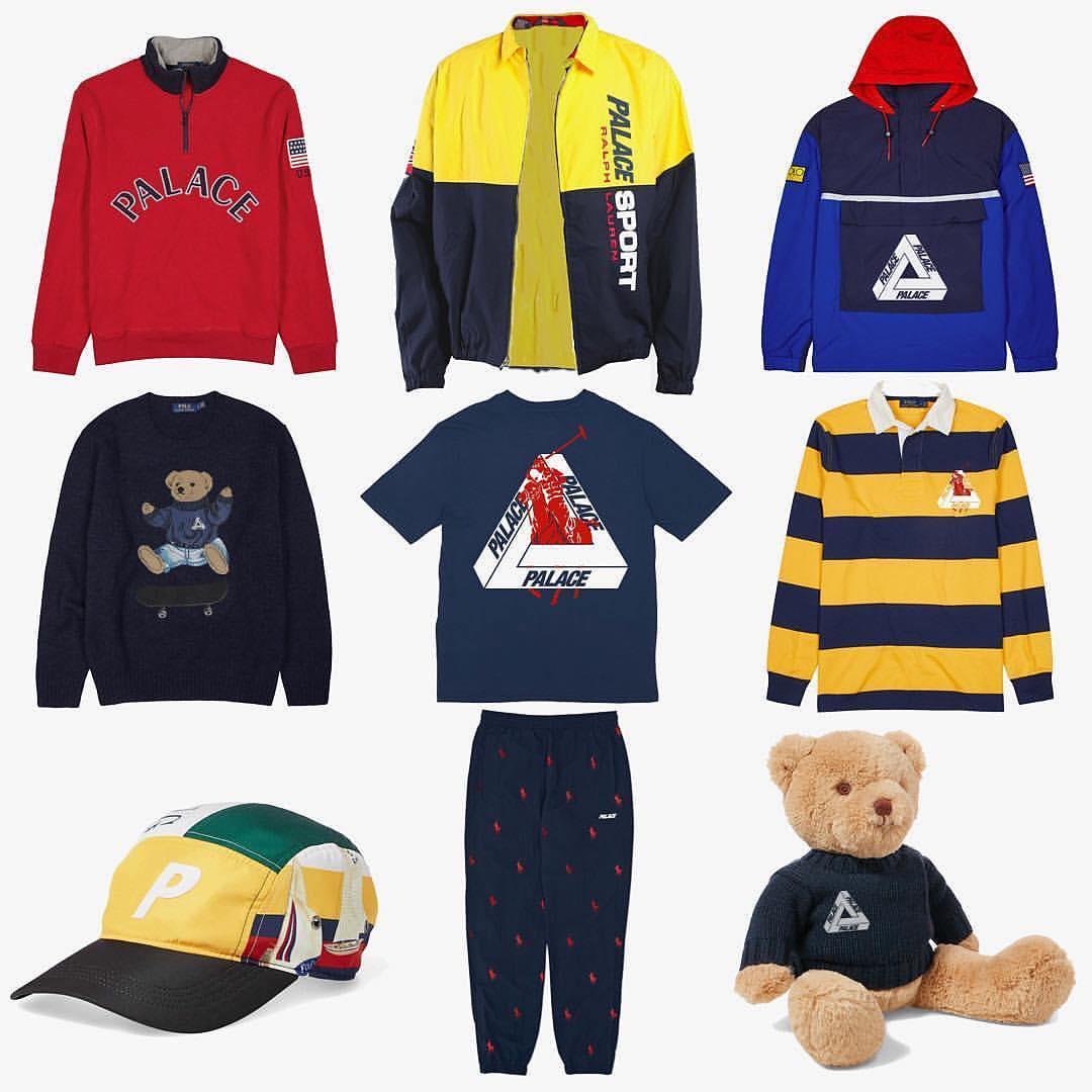 Palace X 랄프로렌 🔥 목업 이미지