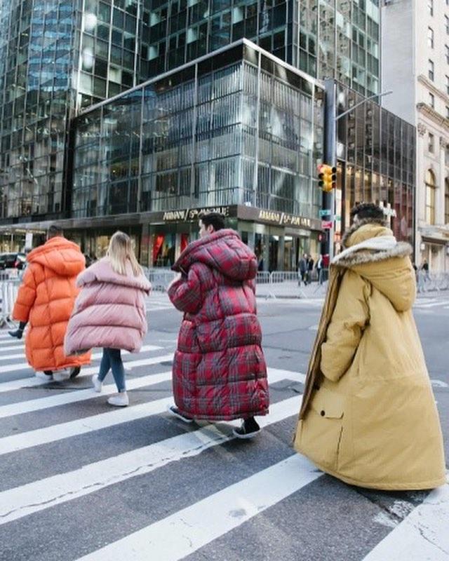겨울이 온다.. 롱패딩 스멜🔥 이미지