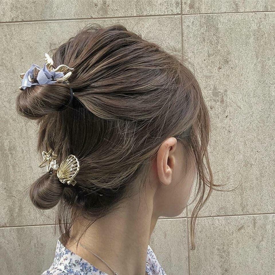 단발 스타일링 방법 💇‍♀️🖤 이미지