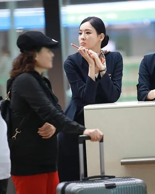 진짜 승무원 인줄..✈️♥️이다희 이미지