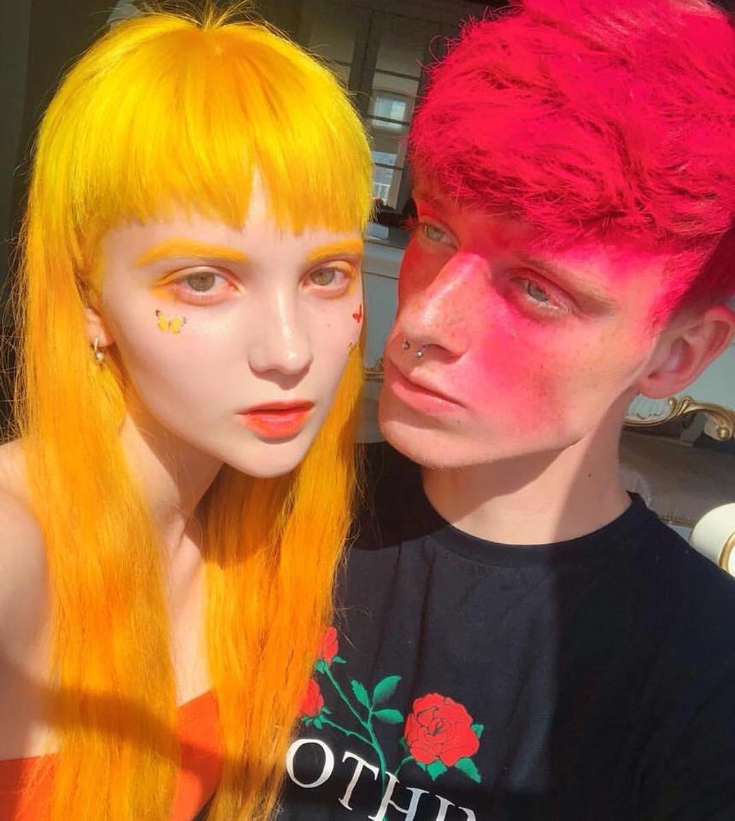 단풍놀이 헤어스타일🧡💛 이미지