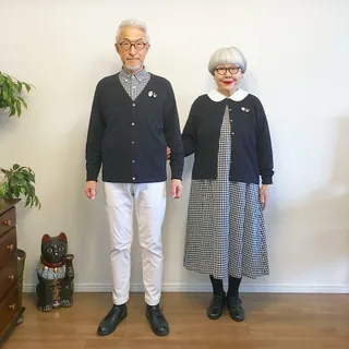 넘 아름다운 노부부 커플룩❤️ 이미지