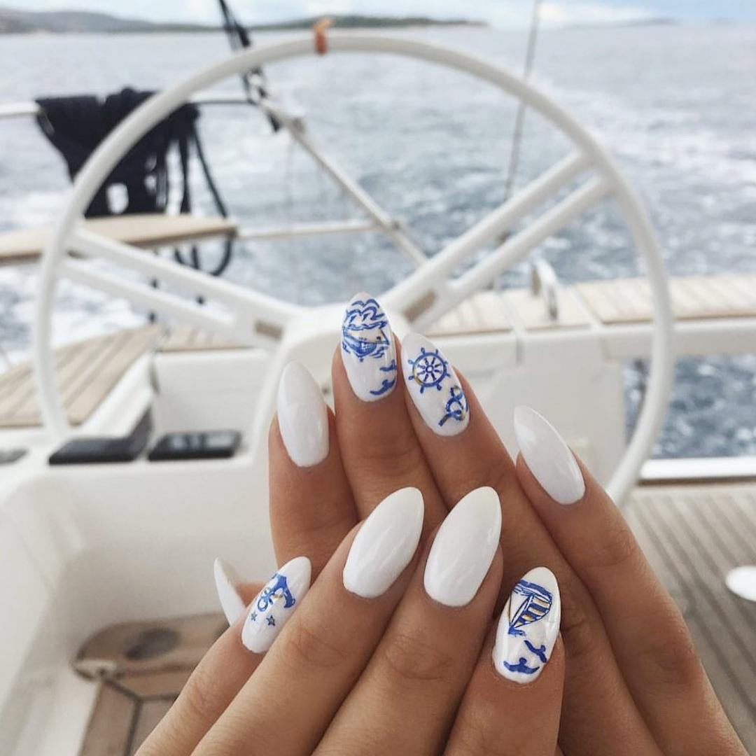 여름 대비 마린네일 아트🎨💙 이미지1