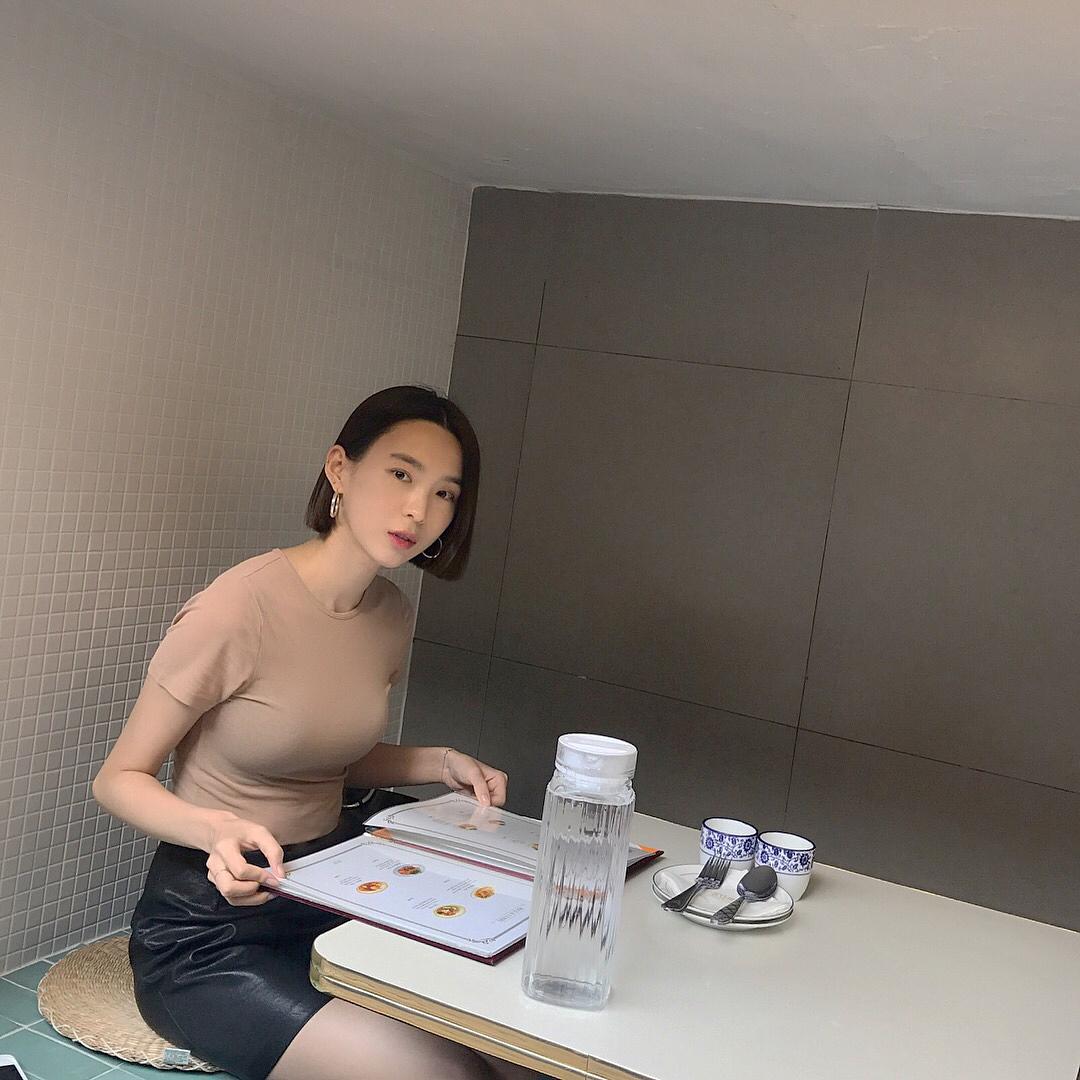 날씨로 단발룩 다시보기🖤수미 이미지