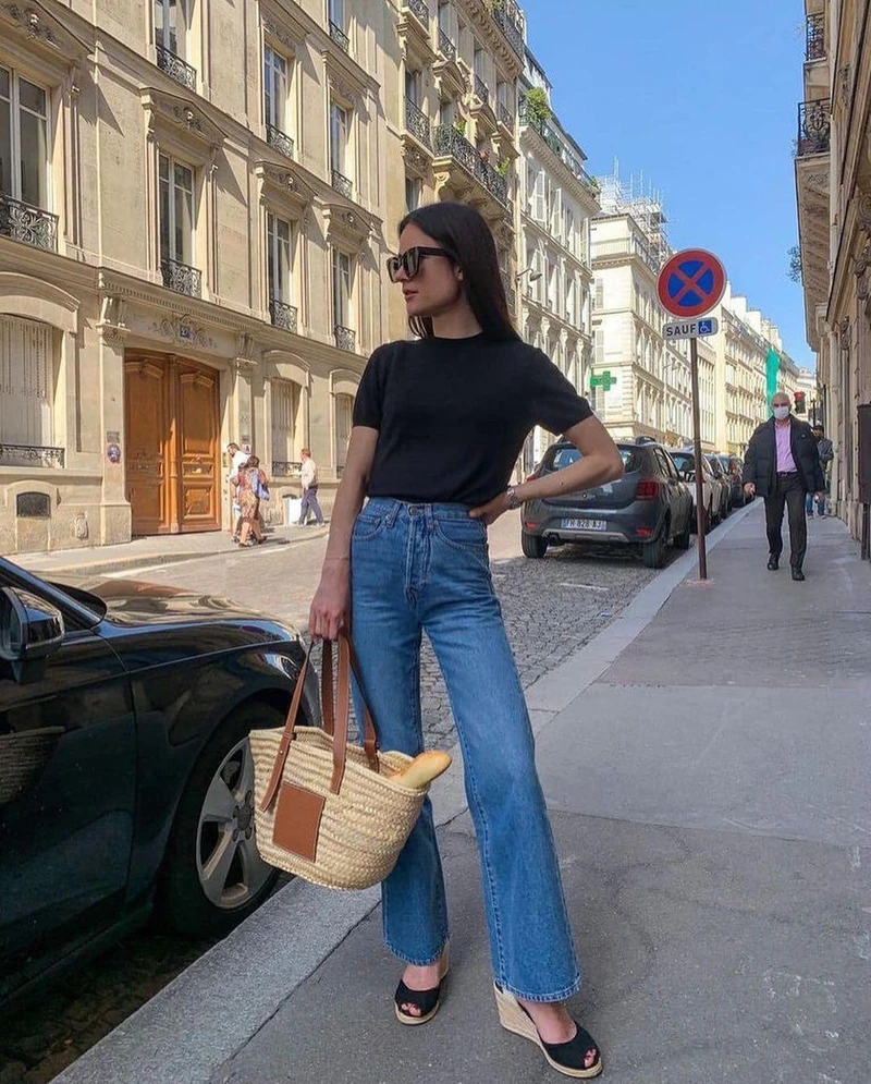 곧 여름이니까 로고 바스켓 백👜 이미지2