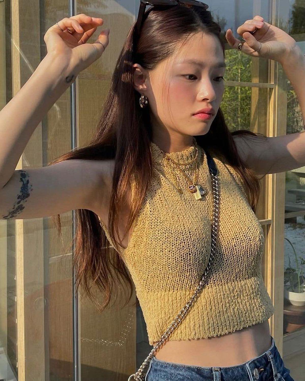 언니들처럼 니트조끼 입을래💛 이미지
