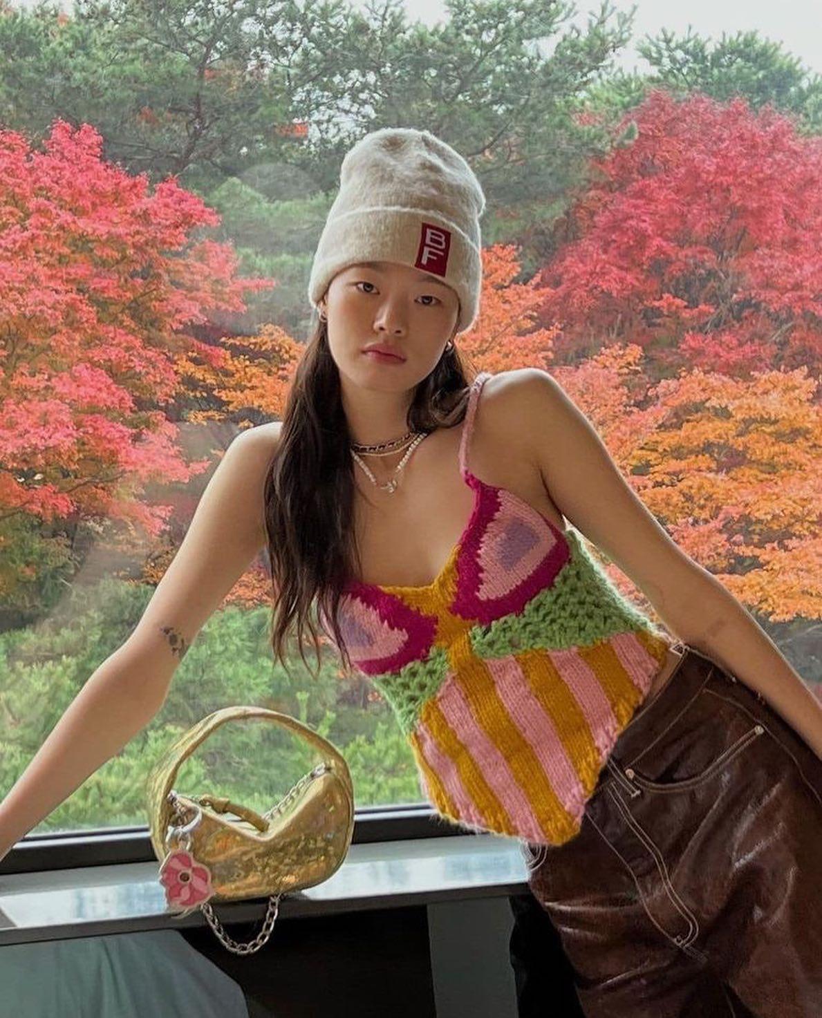 패션 완성은 모자로🤠🖤 이미지