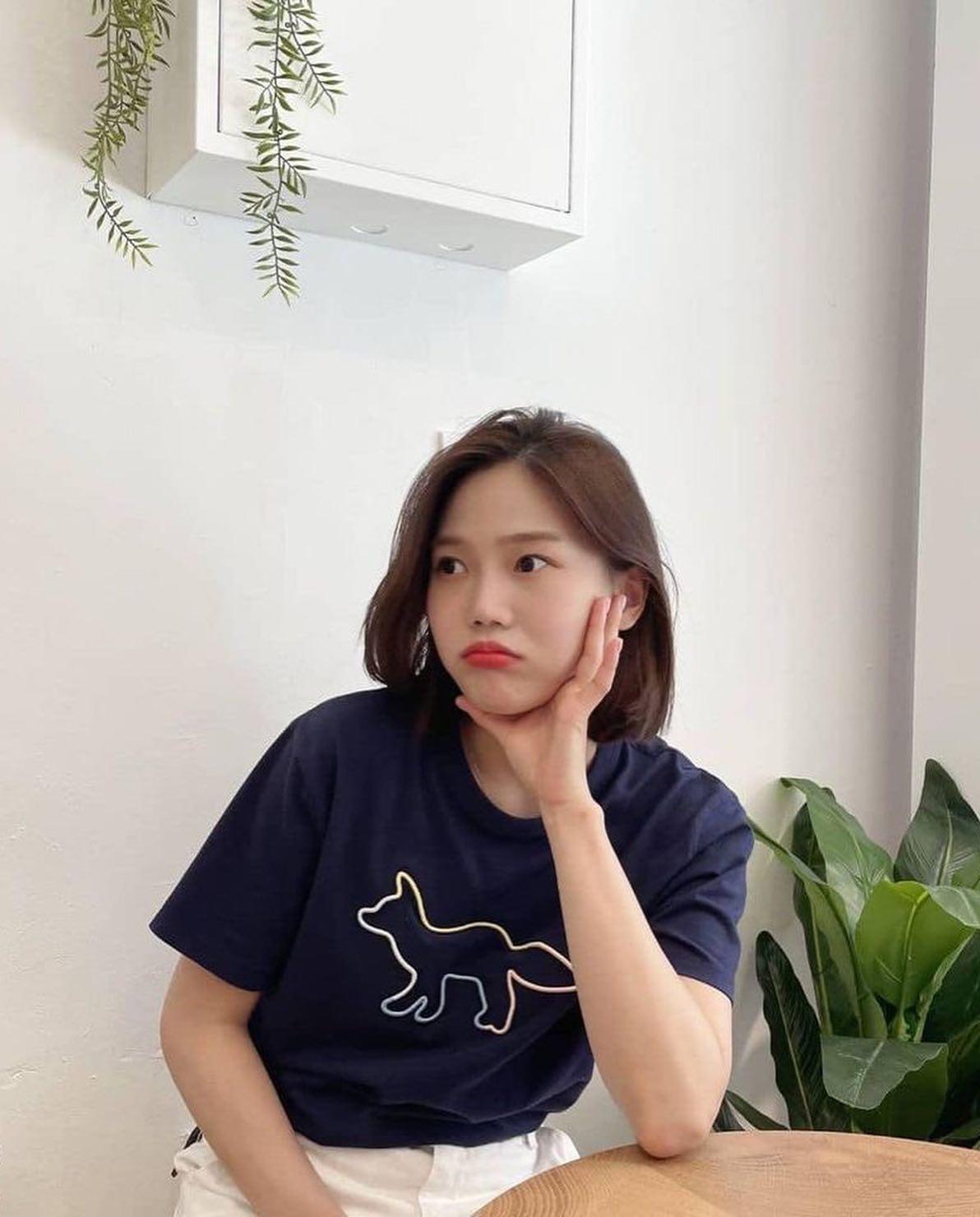 귀여운 여우 반팔🦊@메종키츠네 이미지8