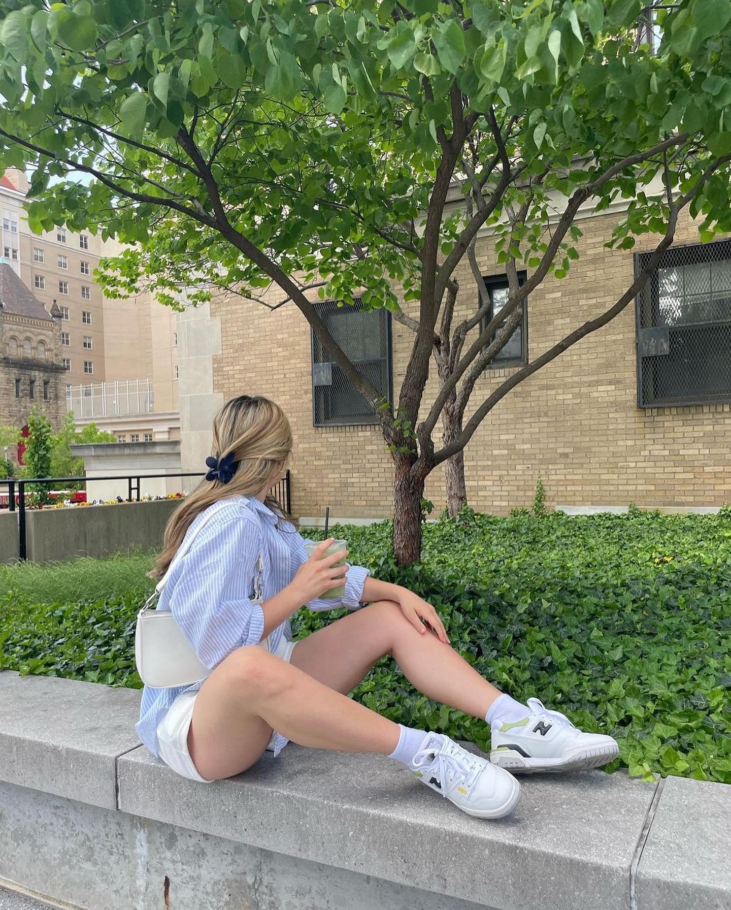 요즘 핫한 여름룩💚👟뉴발550 이미지