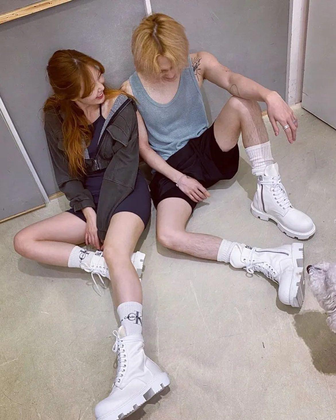 현아던처럼 힙하게 커플룩👩🏻‍❤️‍👨🏻🖤 이미지3
