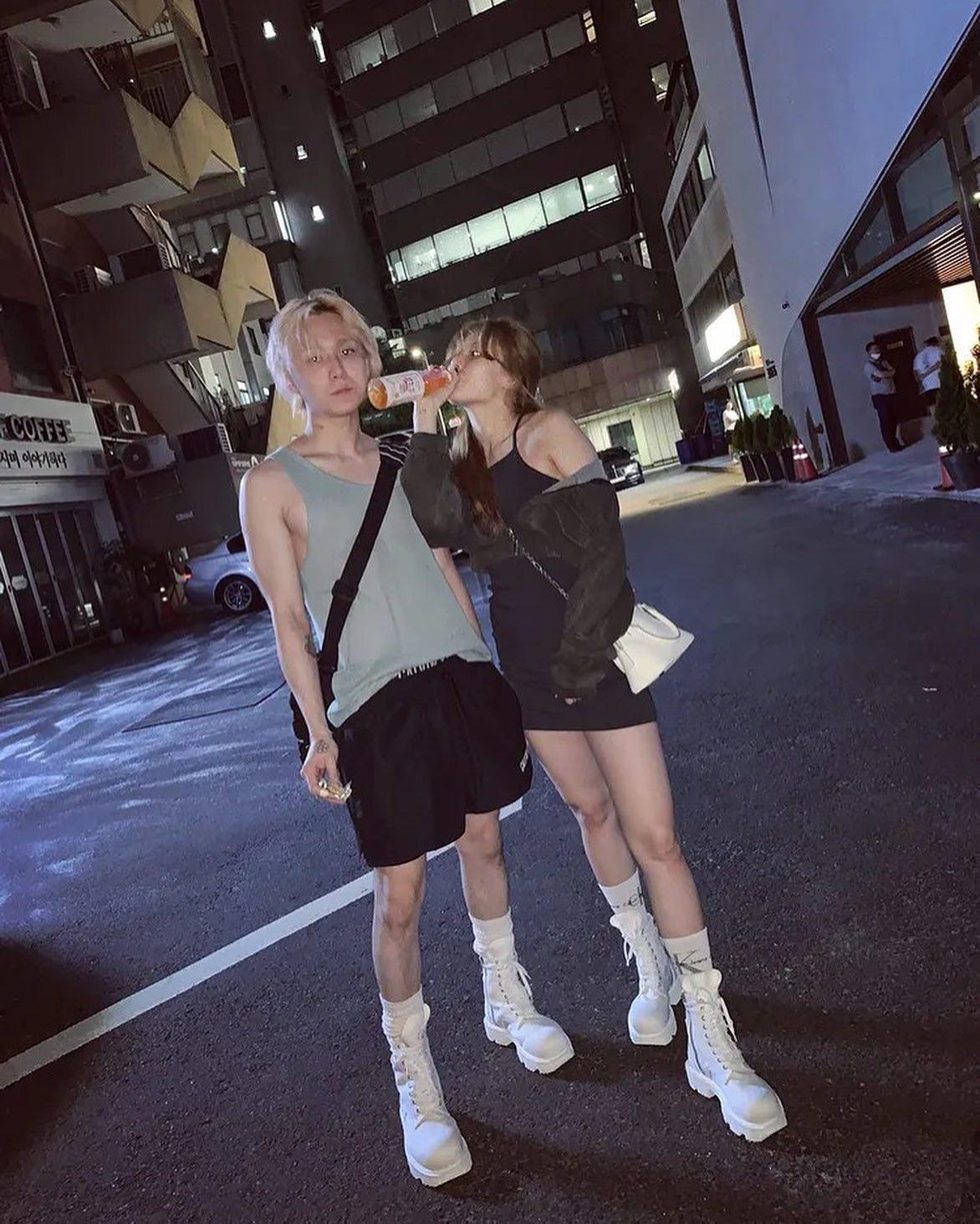 현아던처럼 힙하게 커플룩👩🏻‍❤️‍👨🏻🖤 이미지10